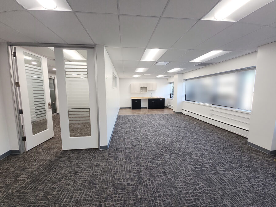 Commercial office renovation and kitchenette fit-out
