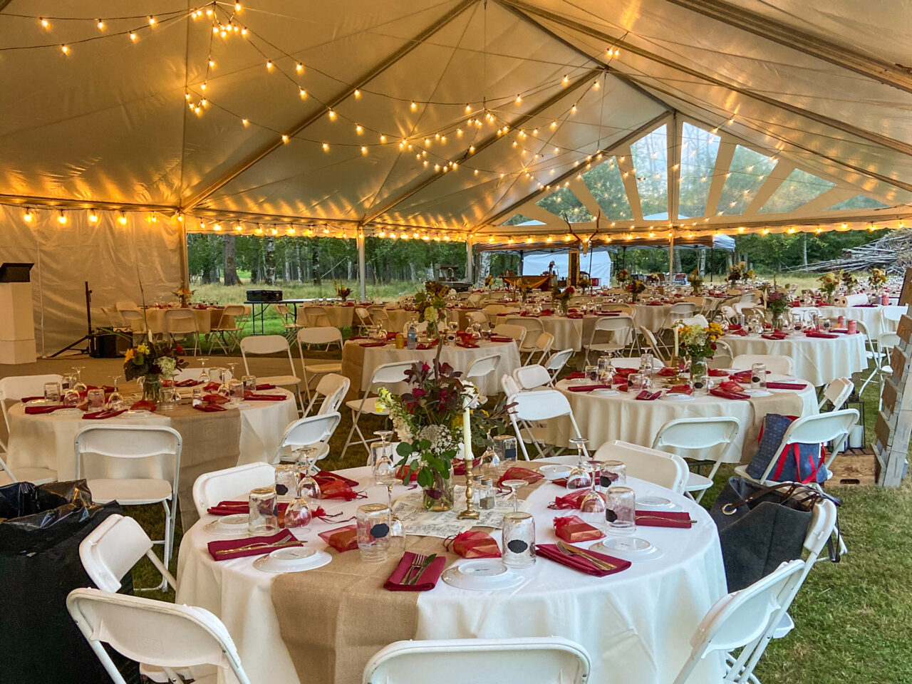 Bespoke farm wedding venue