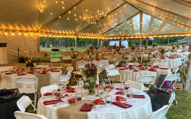 Bespoke farm wedding venue