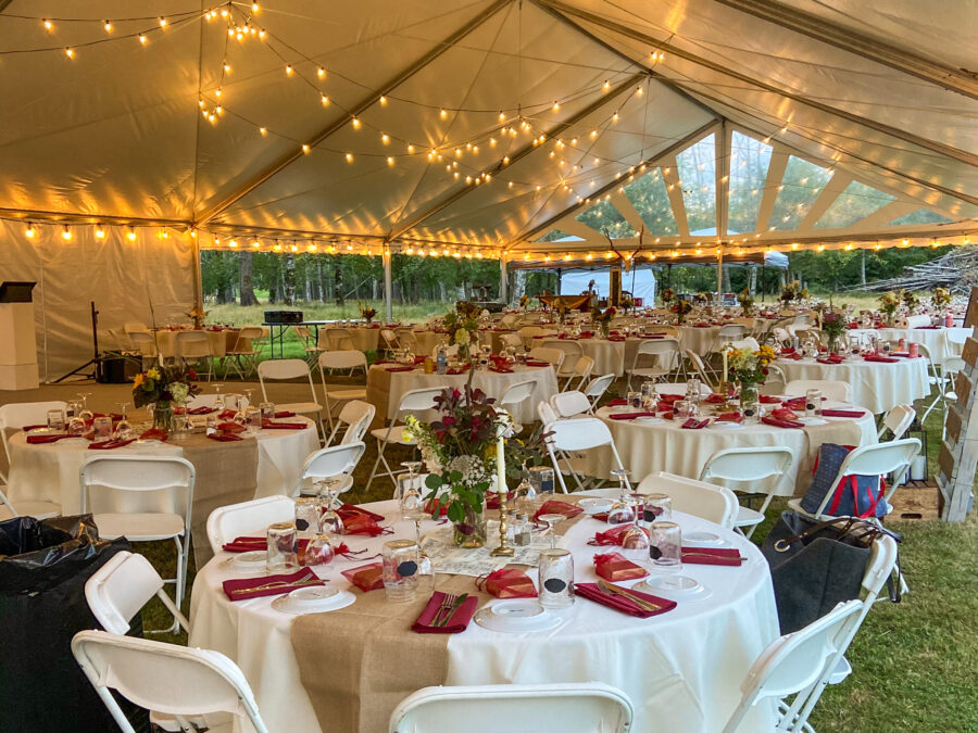 Bespoke farm wedding venue