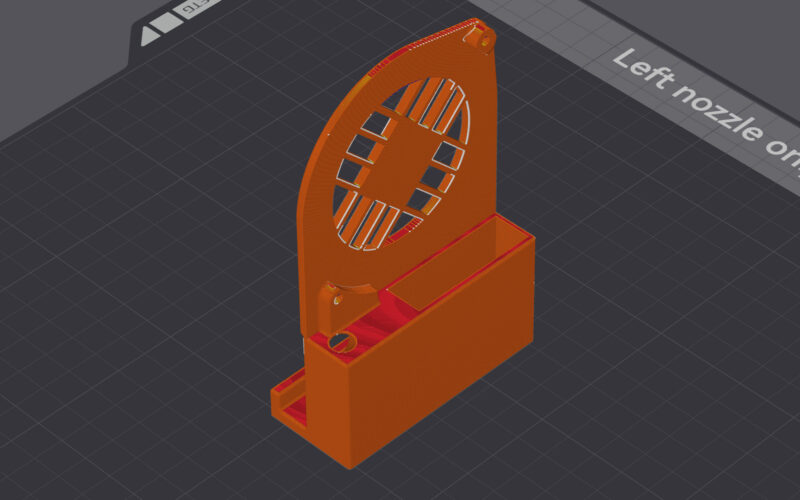 Fridge circulation fan
