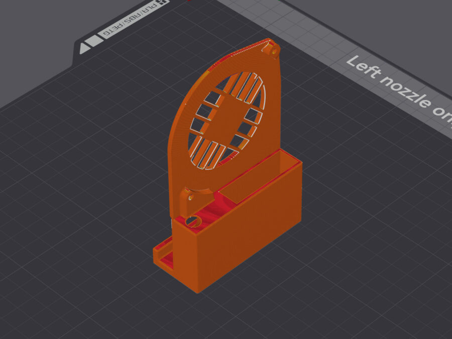Fridge circulation fan