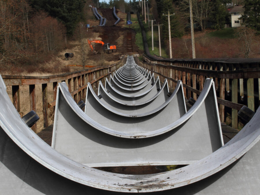 Industrial infrastructure project management at Harmac