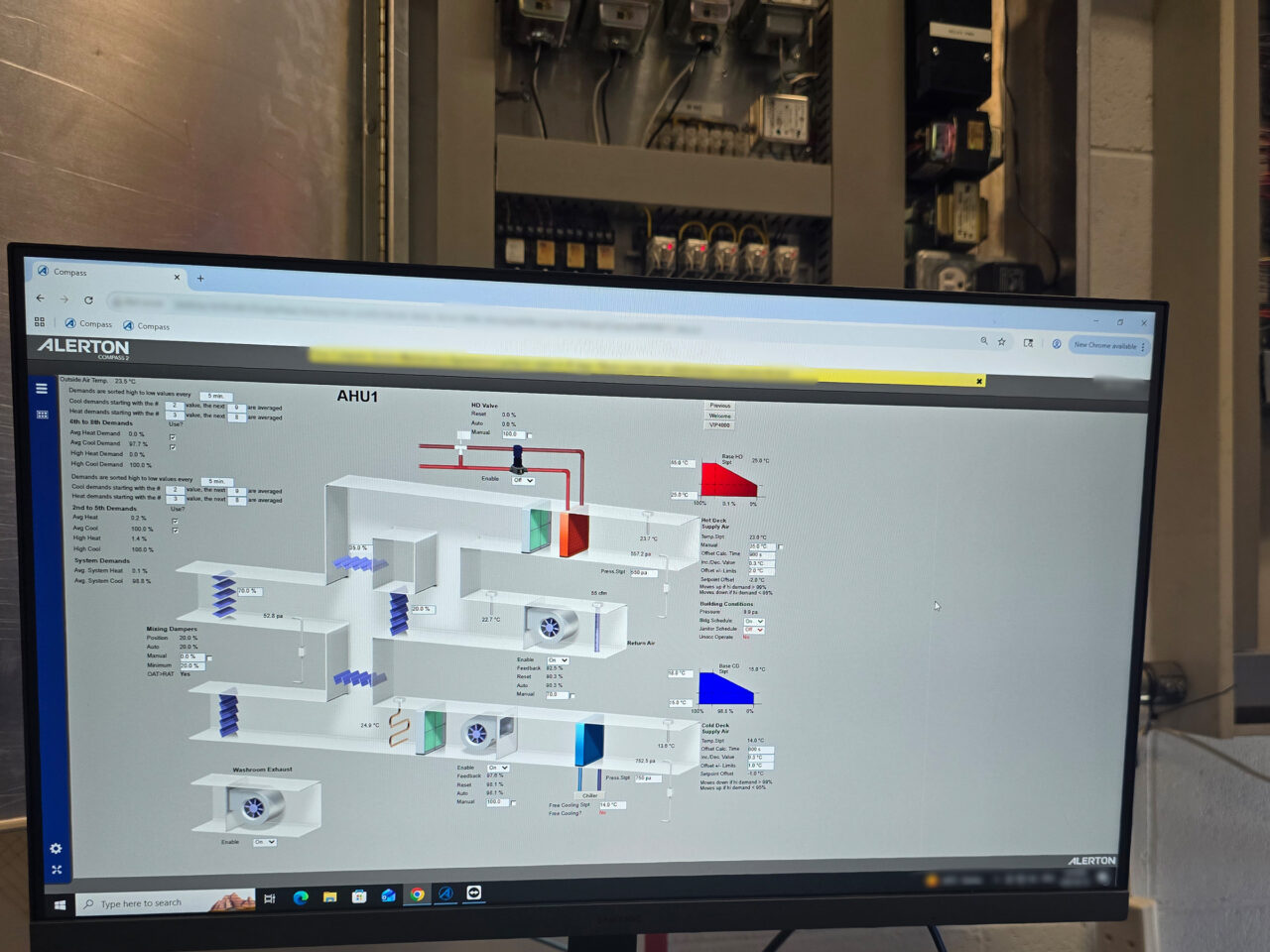 HVAC controls retrofit and system troubleshooting