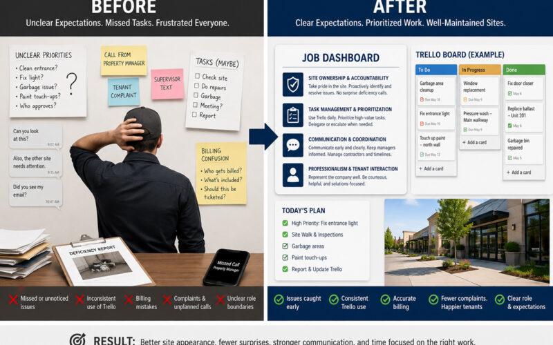 Maintenance performance dashboard