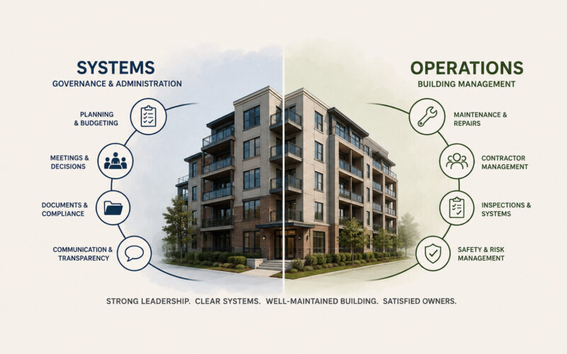 Strata governance and building management